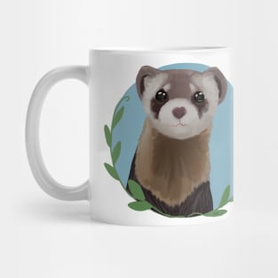 Black Footed Ferret Mug